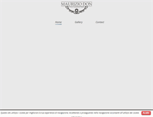 Tablet Screenshot of mauriziodon.it